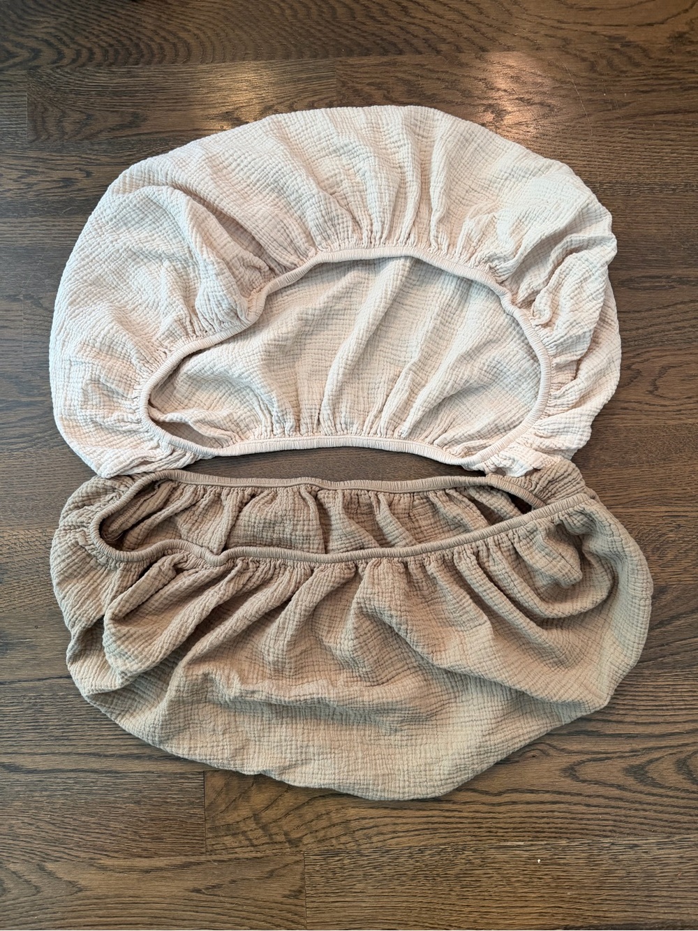 Set of 2 Muslin Crib Sheets for Nestig Mini Crib